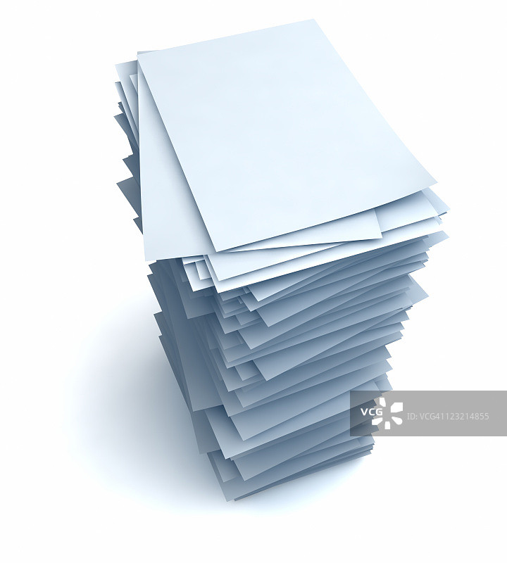 大量空白白纸图片素材