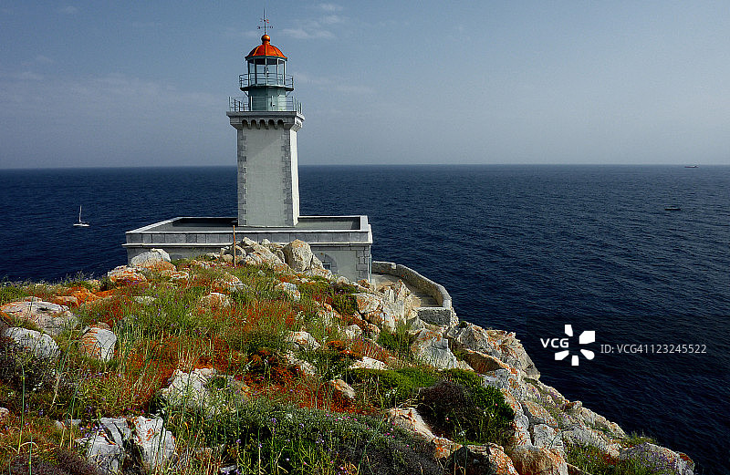 塔伊纳隆角灯塔图片素材