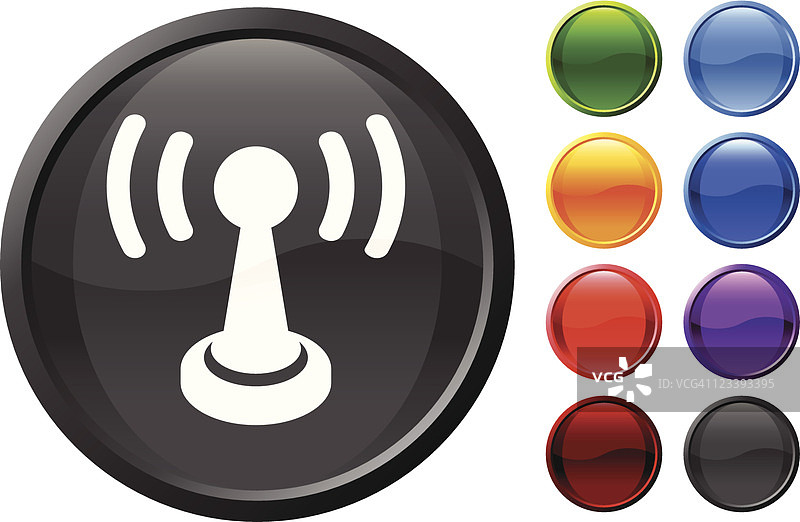 无线网络信号免版税矢量图图片素材