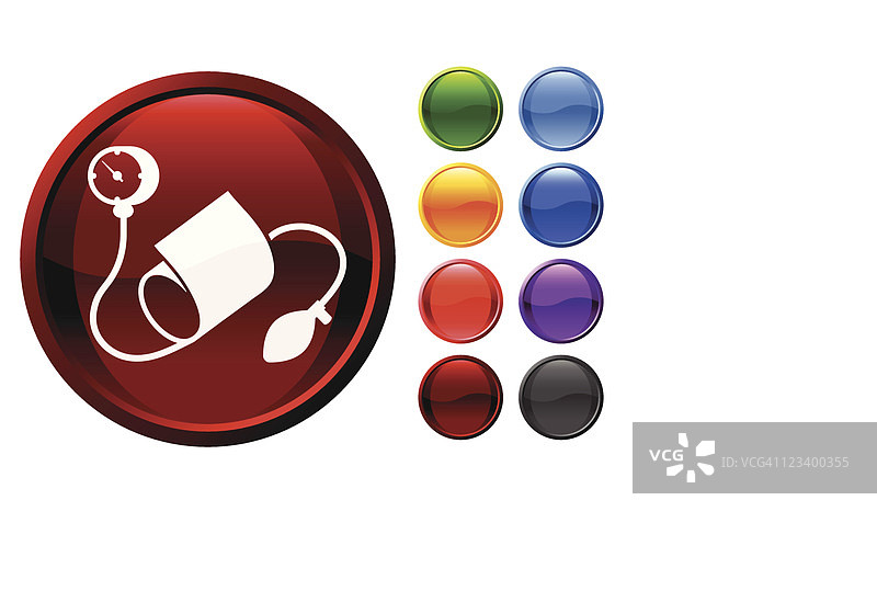 血压计互联网免版税矢量图图片素材