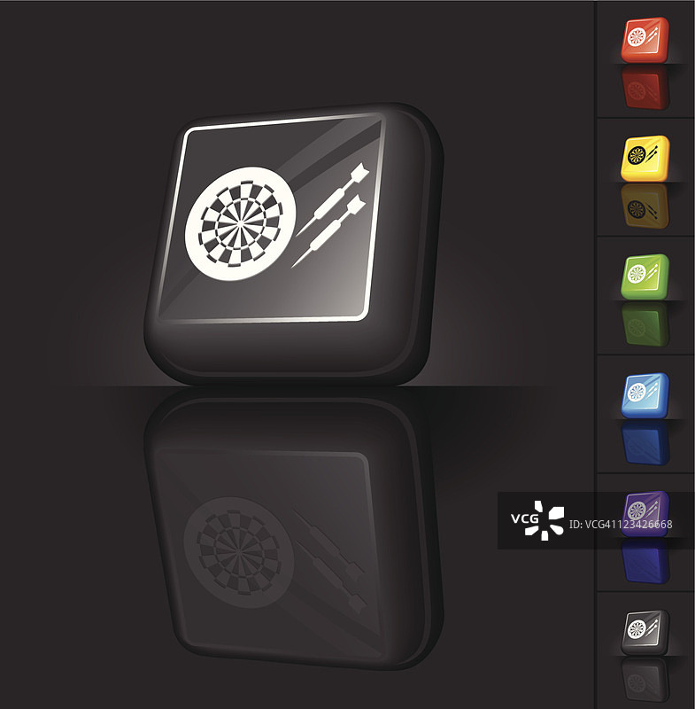 免版税飞镖盘矢量艺术图片素材
