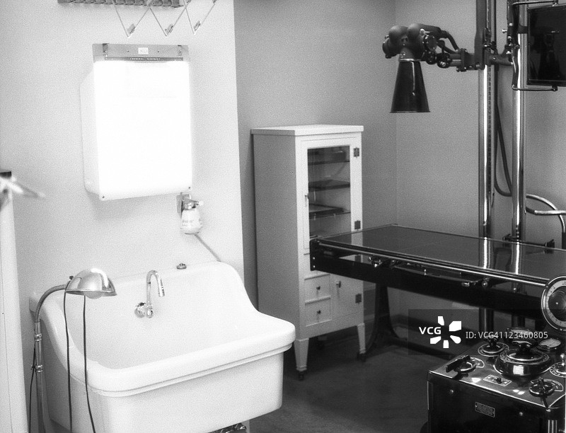 1959年复古X光机图片素材