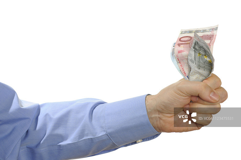 手中现金图片素材