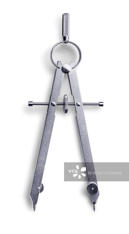 带剪切路径的指南针绘画图片素材