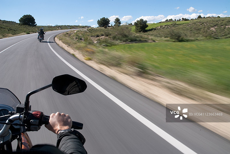 摩托车骑行图片素材