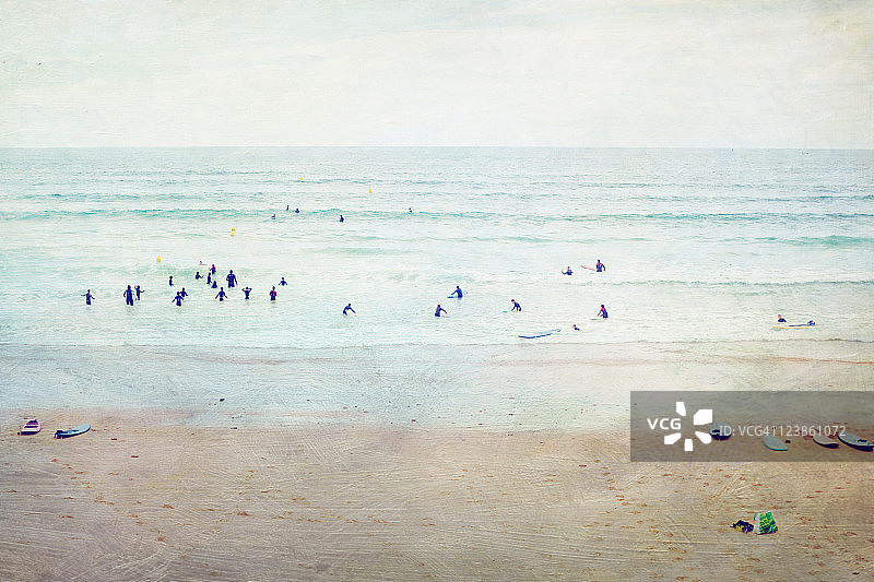 大西洋冲浪学校图片素材