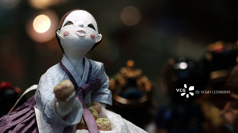 韩国娃娃图片素材