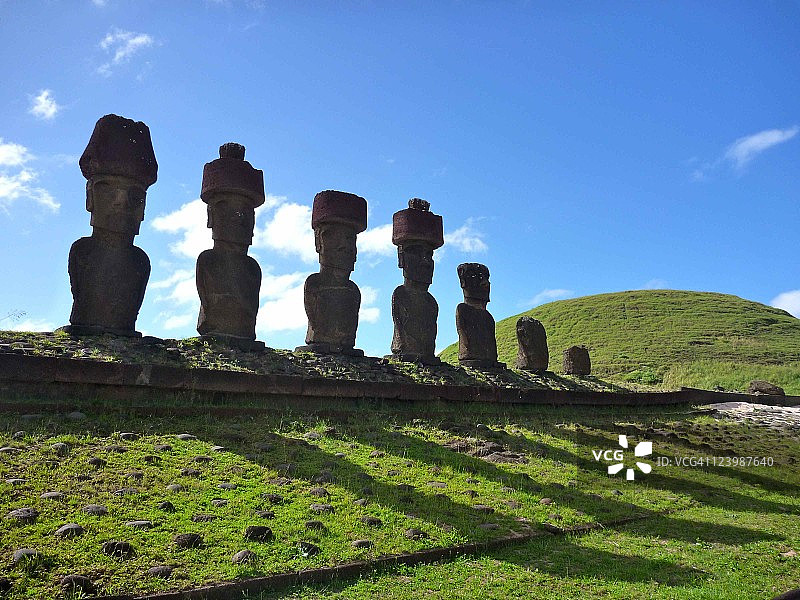 摩艾石像图片素材