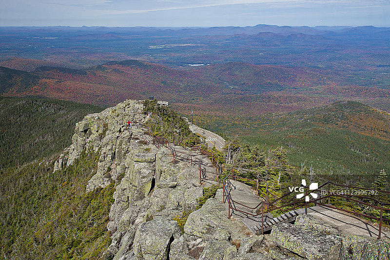 怀特费斯山，阿迪朗达克山脉图片素材