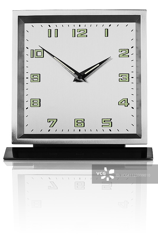 金属框架方钟图片素材