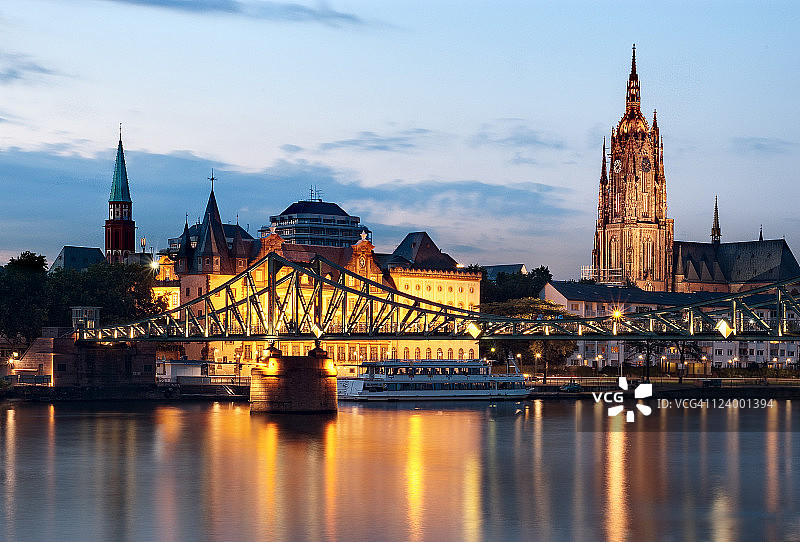 法兰克福大教堂图片素材