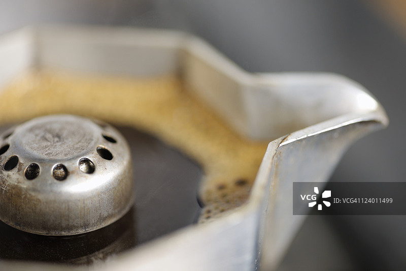 用摩卡壶煮咖啡系列图片素材