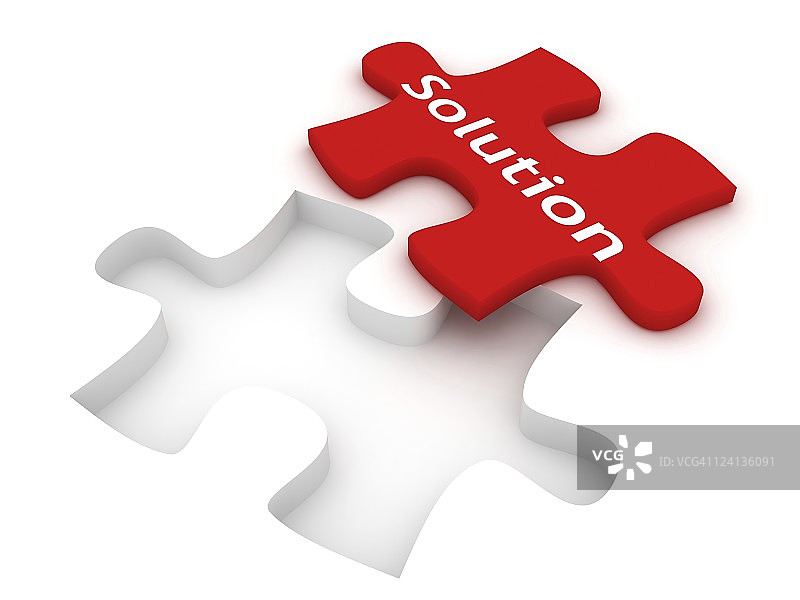 解决方案的概念图片素材