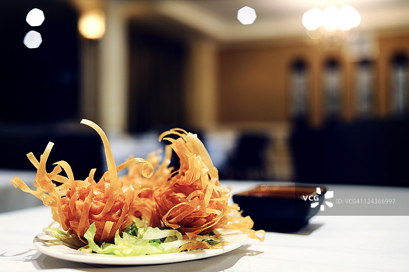 香炸虾丸图片素材