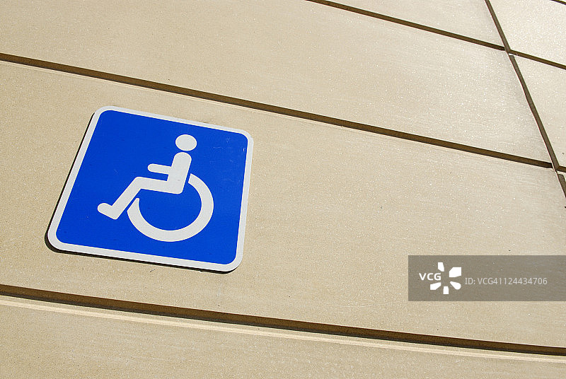 轮椅标志图片素材