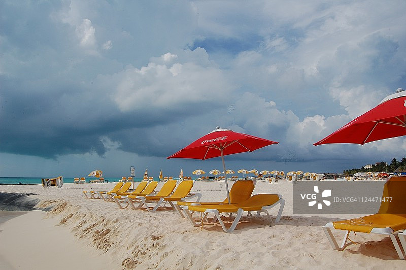 女人岛的北海滩图片素材