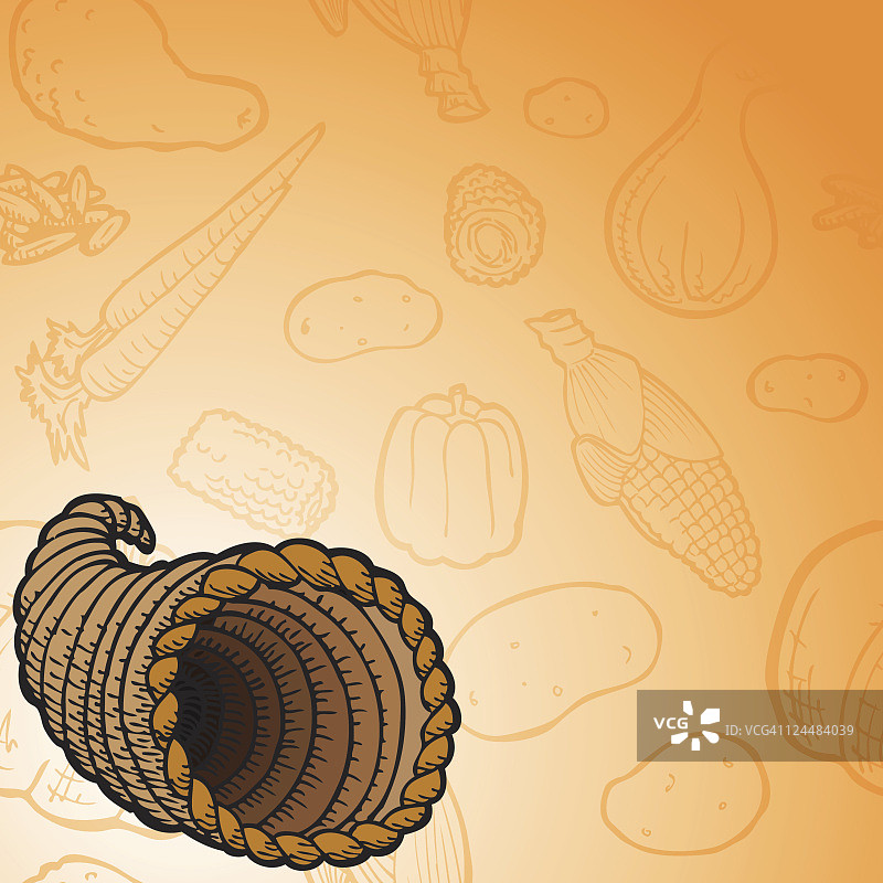 丰饶之角背景图片素材