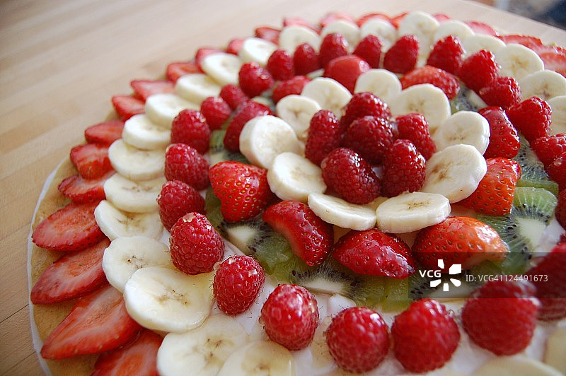 水果披萨图片素材