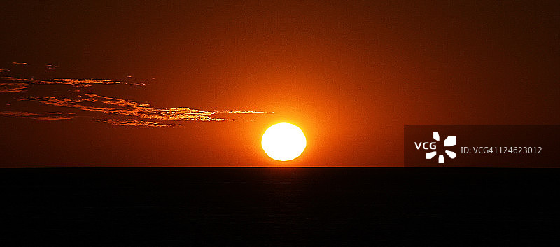 甘休姆角的日落图片素材