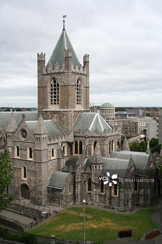 都柏林大教堂图片素材