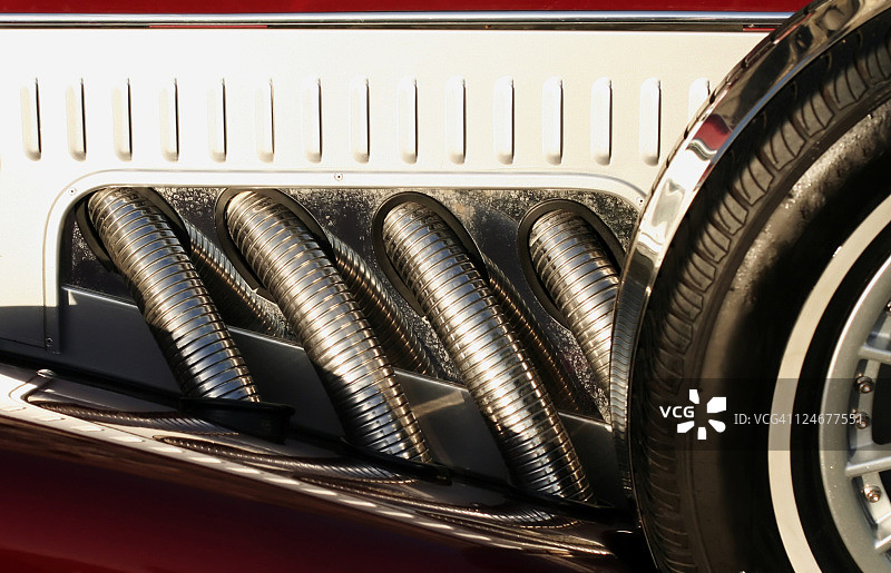 老式汽车抽象图案图片素材