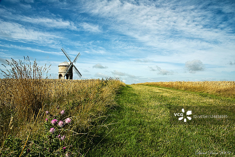 夏季风车图片素材