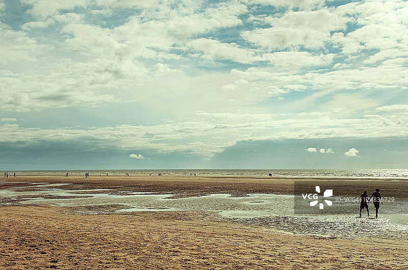 布莱克浦海滩图片素材