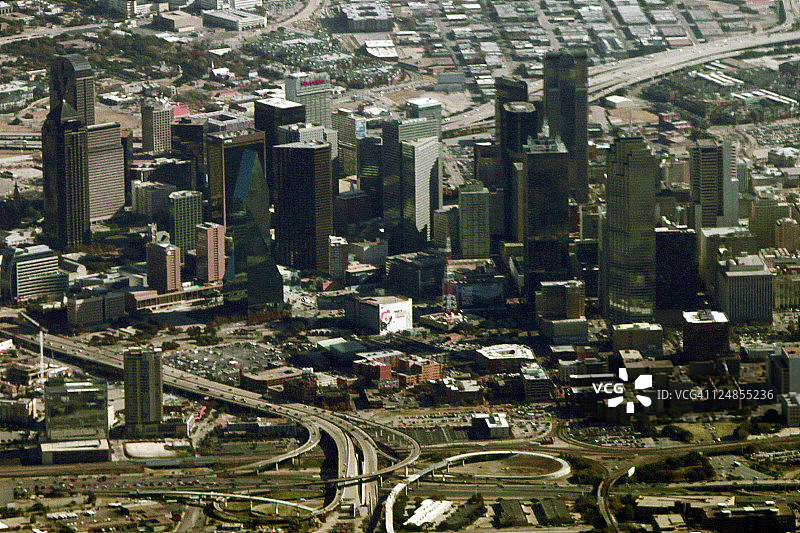 德克萨斯州达拉斯天际线景色图片素材