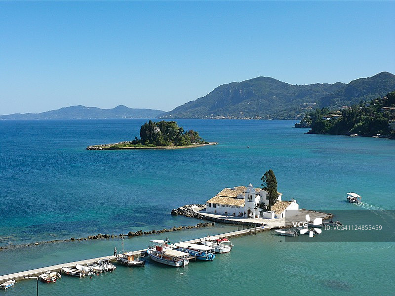 科孚岛风光图片素材
