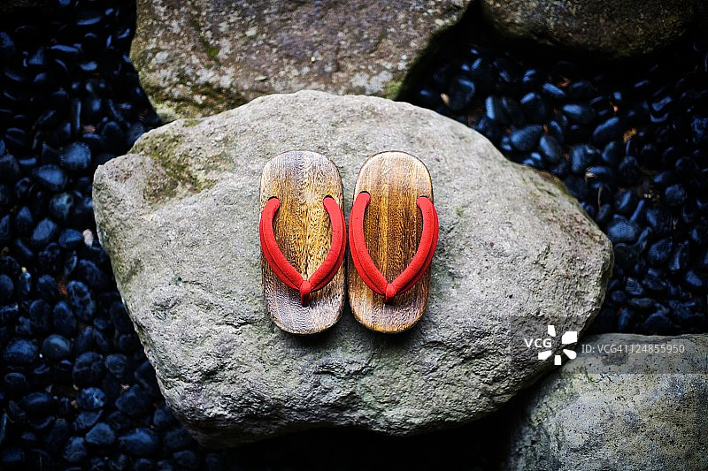 温泉木屐图片素材