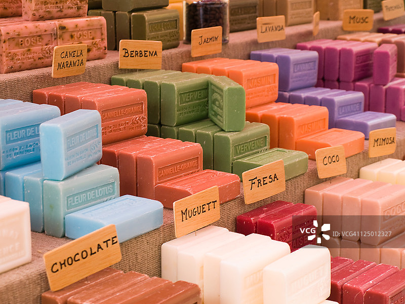 彩色肥皂图片素材