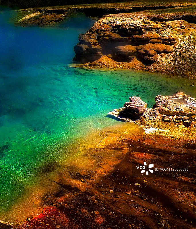 埃克塞尔西奥间歇泉图片素材