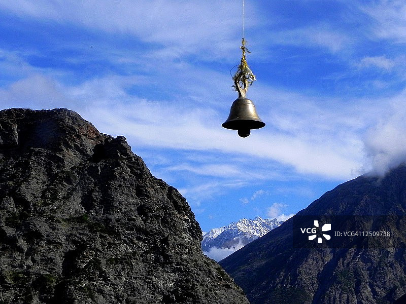 寺庙钟图片素材