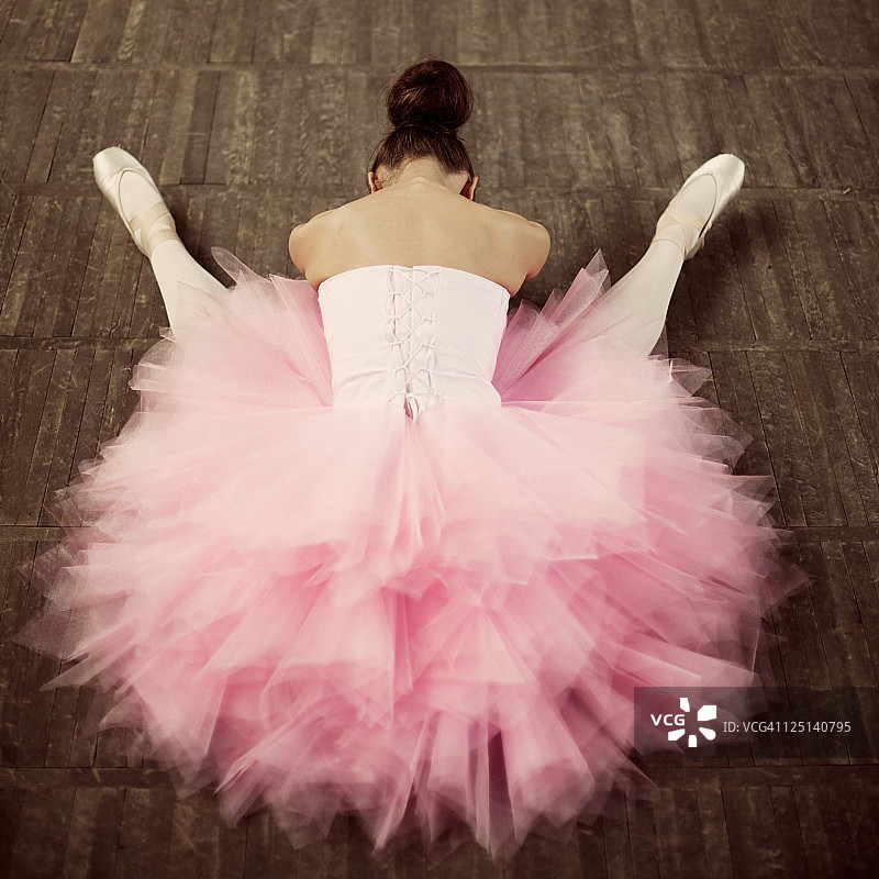 芭蕾舞女演员图片素材