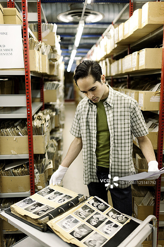 归档的肖像图片素材