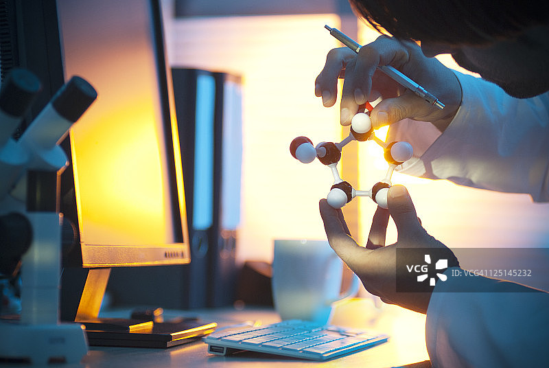 分子结构图片素材