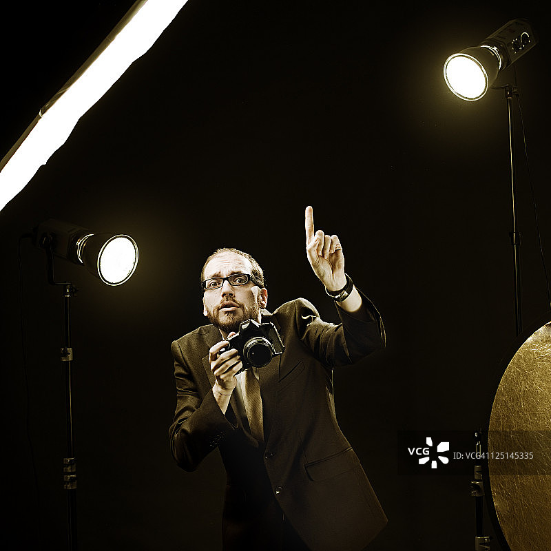 有趣的摄影师图片素材