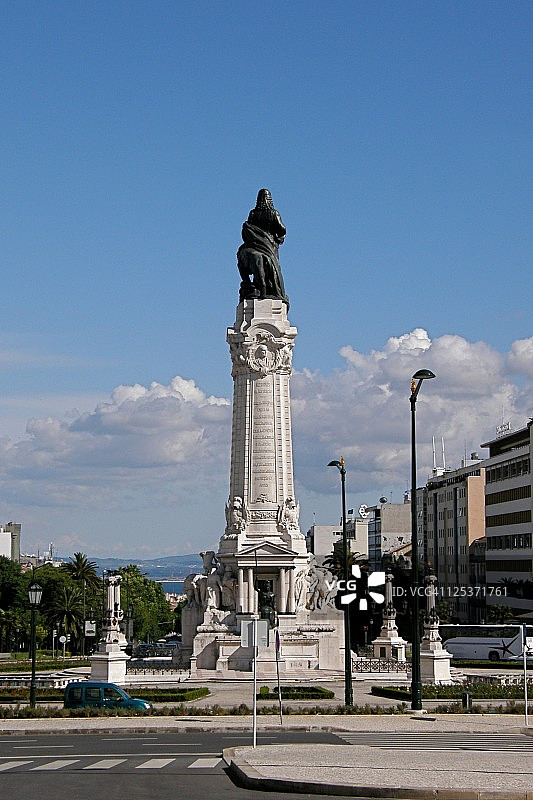 侯爵雕像图片素材