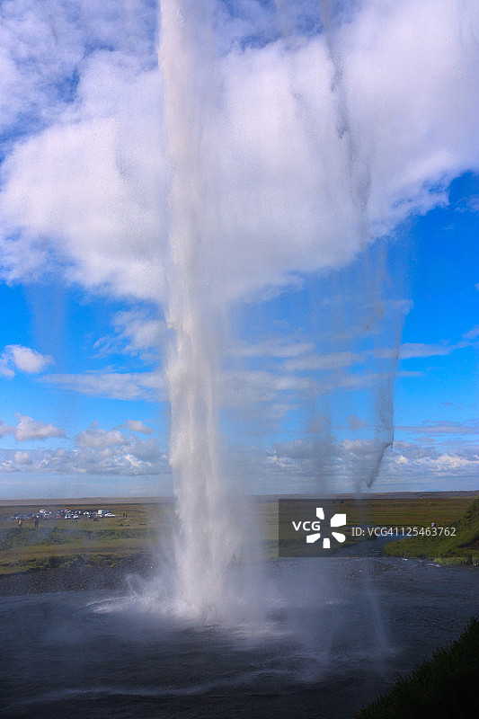 塞尔贾兰兹福斯瀑布图片素材