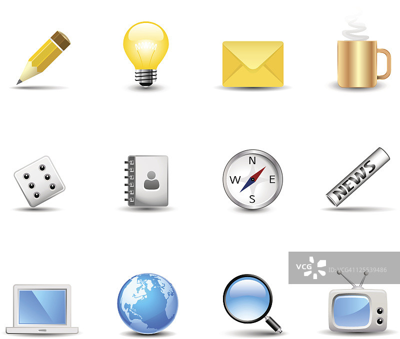 图标合集图片素材