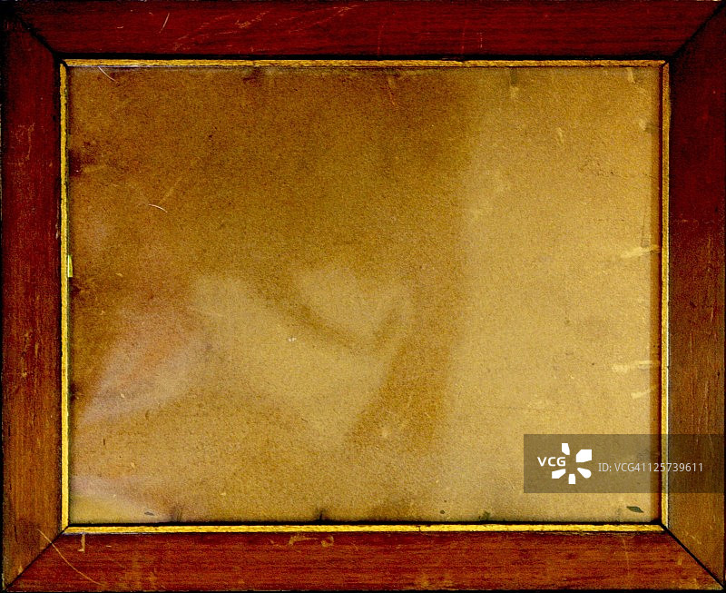 古董木制相框边框图片素材