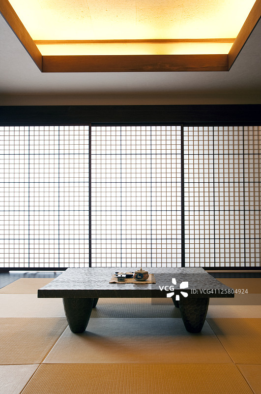 日式酒店客房图片素材