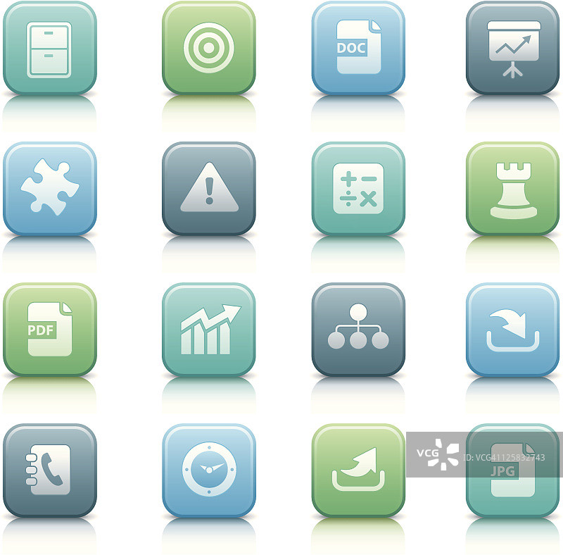 商务图标系列图片素材