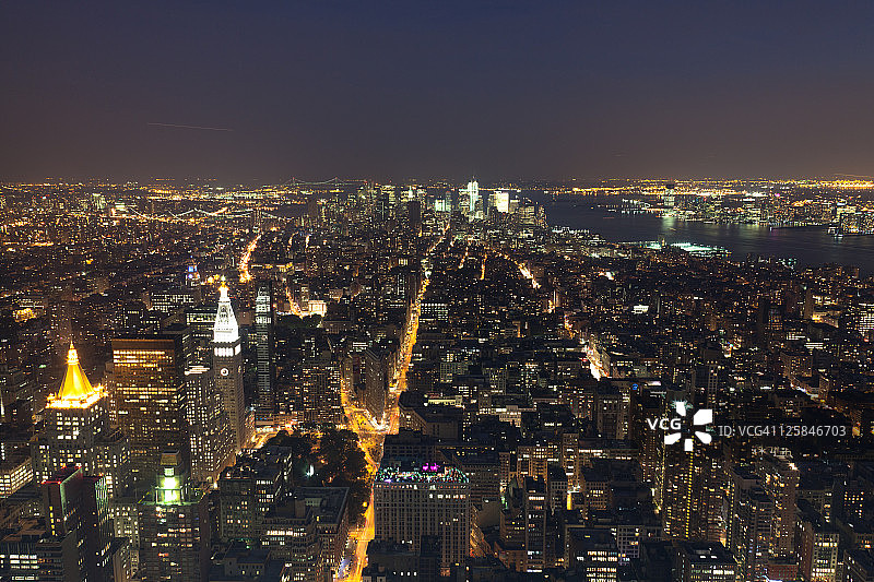 纽约市曼哈顿图片素材