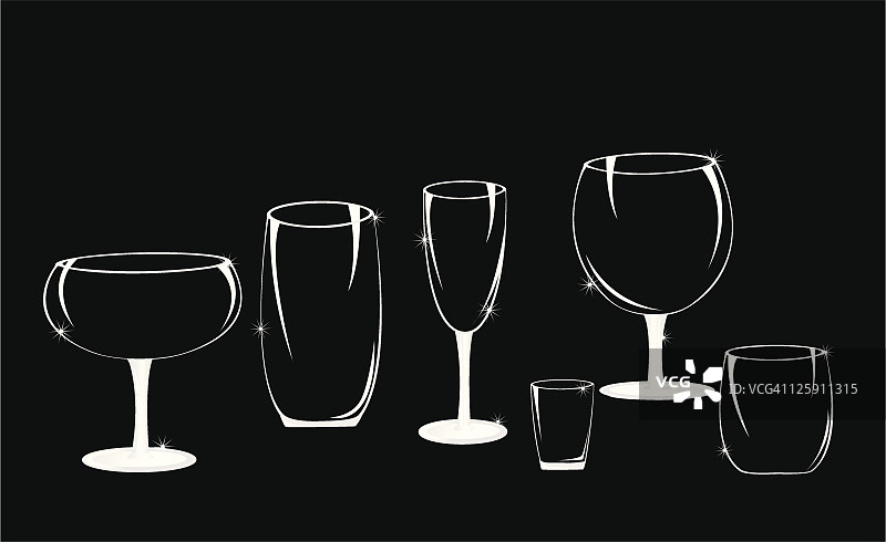 水晶杯图片素材