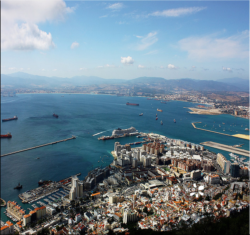 直布罗陀岩石图片素材