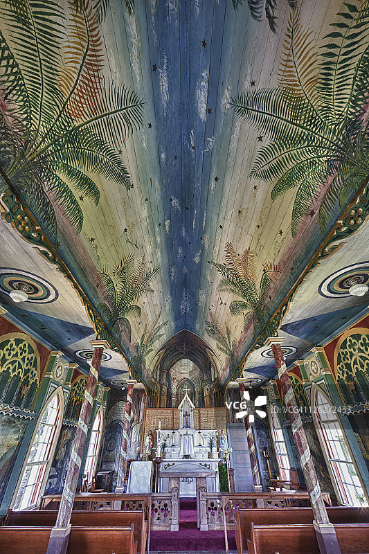 圣本笃天主教堂HDR照片图片素材