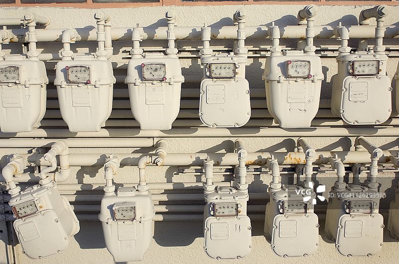 墙上的仪表图片素材