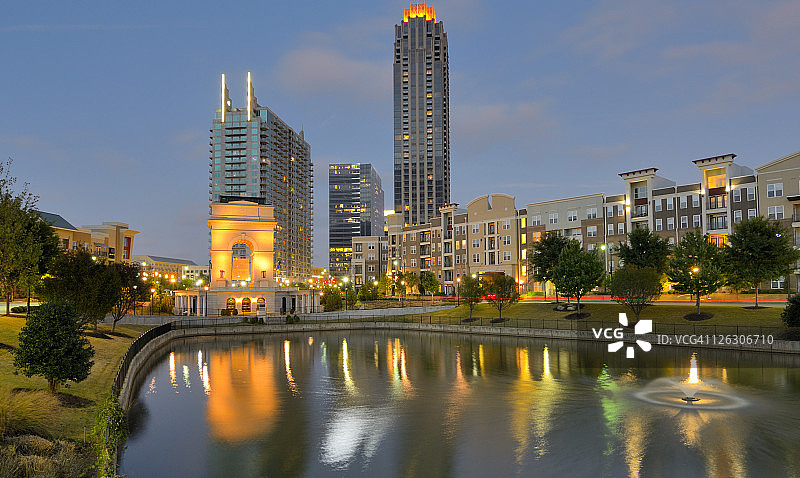 亚特兰大车站千禧门图片素材