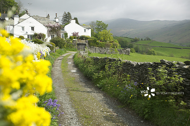 特劳特贝克的农舍图片素材